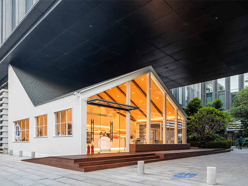 Songshan Lake Huawei Wooden Structure Cafe